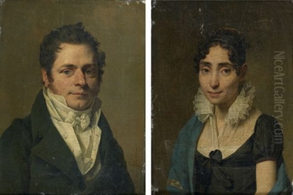 Portrait De Femme (+ Portrait D'homme; Pair) - view 1
