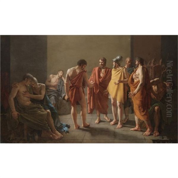 A Subject Taken From Ancient History, Traditionally Thought To Represent The Death Of Seneca - view 1
