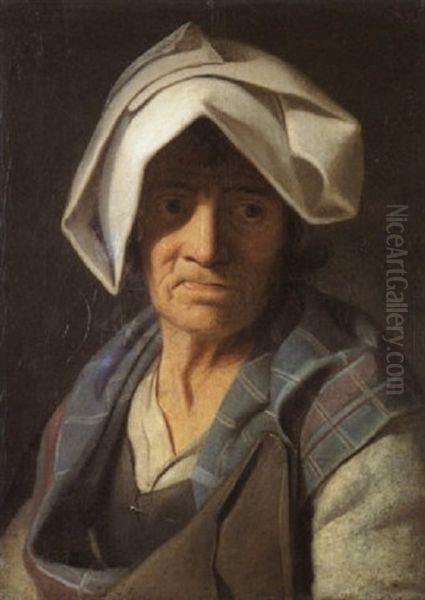Portrait De Vieille Femme Au Turban - view 1
