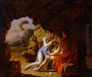 Sapho And Phaeon by Michel Martin Drolling
