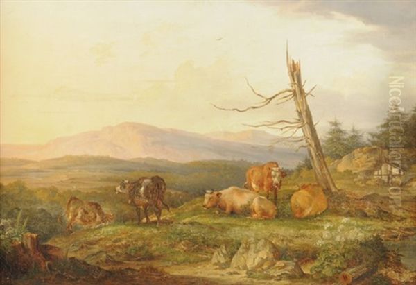Grazing Cattle - view 1