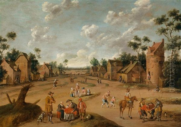 Dorfszene - view 1