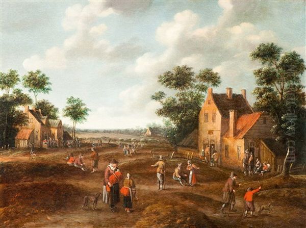 Dorfszene - view 1