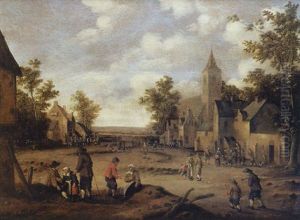 Rejouissances Villageoises by Cornelis Droochsloot