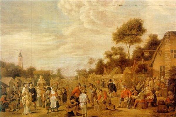A Village Kermesse - view 1