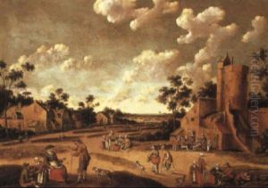 Village Scene Village Scene