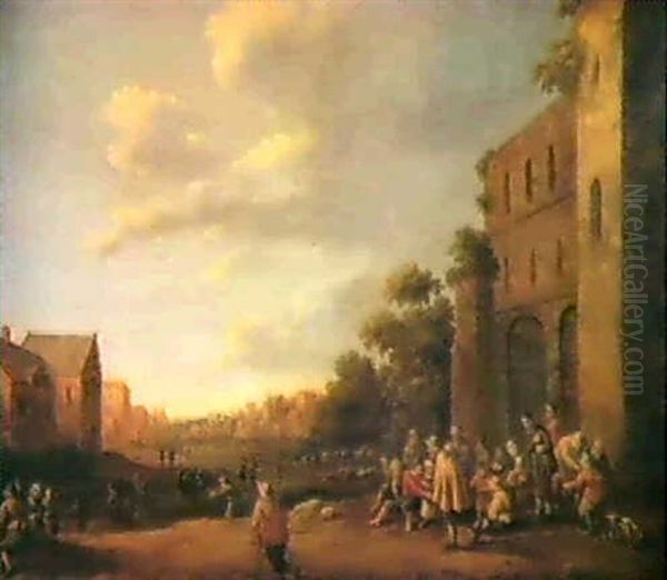La Place D'un Bourg Des Flandres - view 1