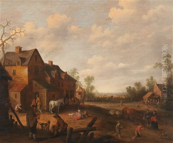 A Village Landscape - view 1