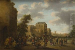 Works Of Mercy by Joost Cornelisz. Droochsloot