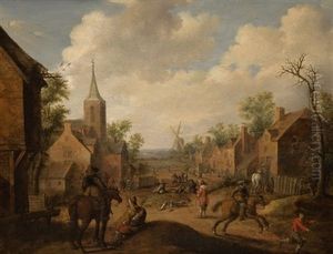 Escena De Pueblo