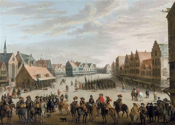 Le Licenciement Des Troupes Mercenaires A Utrecht, Le 31 Juillet - view 1