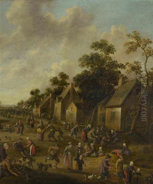 Scene De Rejouissance Villageoise - view 1