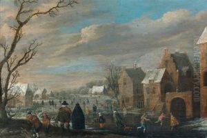 Scene De Patinage