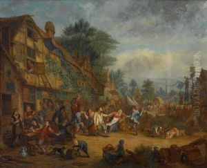 Dorfkirmes by Joost Cornelisz. Droochsloot