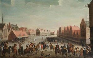 The Disbanding Of The Waardgelders By Prince Maurits On The Neude At Utrecht, 31 July 1618 The Disbanding Of The Waardgelders By Prince Maurits On The Neude At Utrecht, 31 July 1618