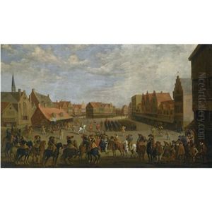 The Disbanding Of The Waardgelders By Prince Maurits On The Neude, Utrecht
