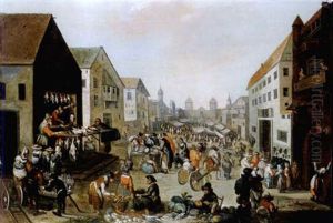 Das Dorffest by Joost Cornelisz. Droochsloot