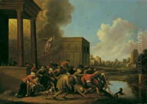 Der Teich Bethesda by Joost Cornelisz. Droochsloot