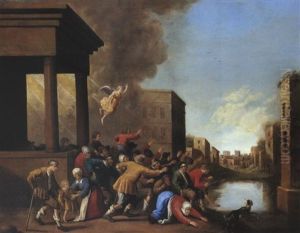 Der Teich Bethesda by Joost Cornelisz. Droochsloot