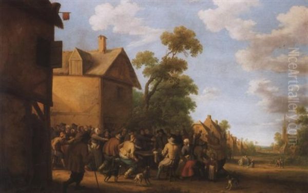 Civakodo Parasztok, 1641 (scene) - view 1