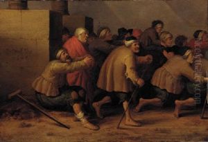 The Paralytics by Joost Cornelisz. Droochsloot