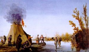Eisvergnugen by Joost Cornelisz. Droochsloot