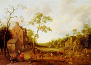 Versammlung Der Bauern by Joost Cornelisz. Droochsloot