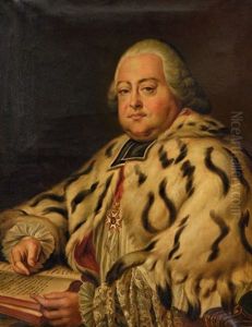 Portrait De Francois-camille De Lorraine by Francois Hubert Drouais