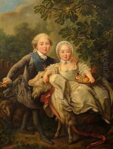 Charles Philippe De France, Comte D'artois, Et Sa Sour Madame Clothilde