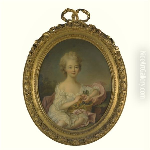 Portrait Of A Young Girl (marie Therese Louise De Savoy Carignan, Princesse De Lamballe?) - view 1