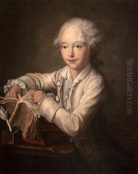 Portrait De Marquis De Briges Enfant - view 1