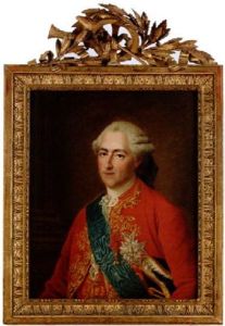 Portratt Av Ludvig Xv Av Frankrike Som Dauphin Med Helige Andes Orden