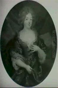 Portrait D'une Dame De Qualite by Francois Hubert Drouais