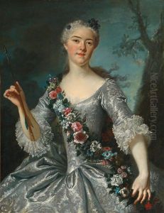 Portrait Of An Elegant Lady As Venus Portrait Of An Elegant Lady As Venus