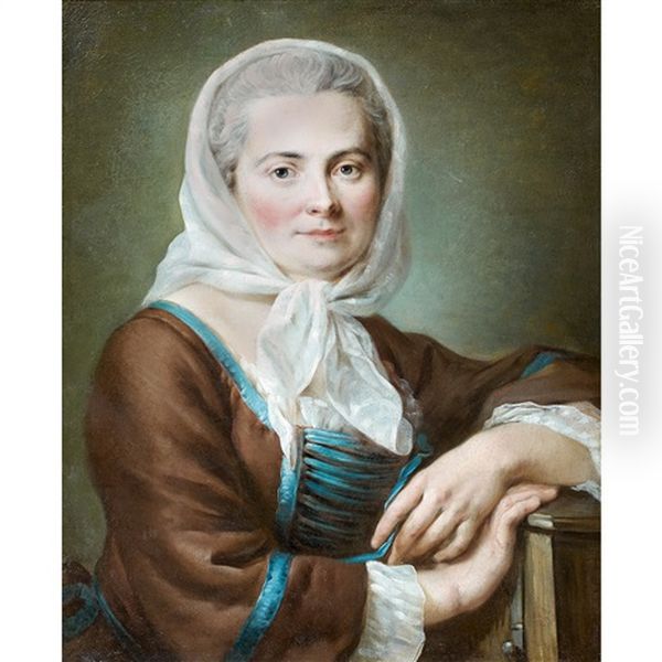 Jeune Femme En Costume De Savoyarde - view 1