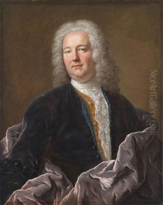 Portrat Eines Herrn, Traditionell Identifiziert Als Nicolas Prosper Bauyn, Marquis D'angervilliers, Von Bis Zu Seinem Tod Kriegsminister Unter Konig Louis Xv Portrat Eines Herrn, Traditionell Identifiziert Als Nicolas Prosper Bauyn, Marquis D'angervilliers, Von Bis Zu Seinem Tod Kriegsminister Unter Konig Louis Xv