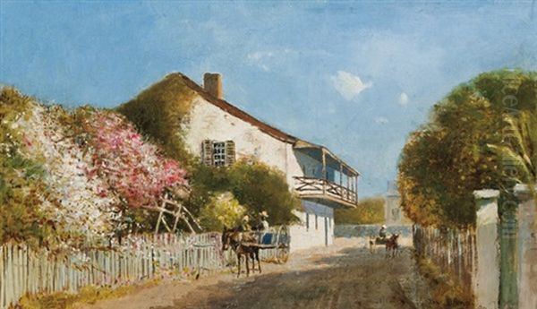 Horse And Carts, St. Augustine, Florida - view 1
