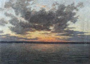 Sonnenuntergang Uber Dem Bodensee