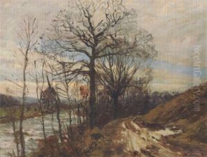 Vorfruhlingslandschaft Am Neckar