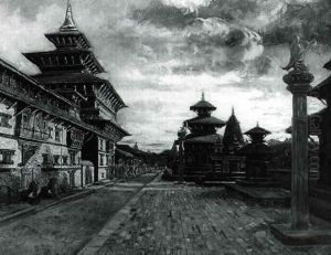 Les Temples Et Le Palais De Patan, Nepal
