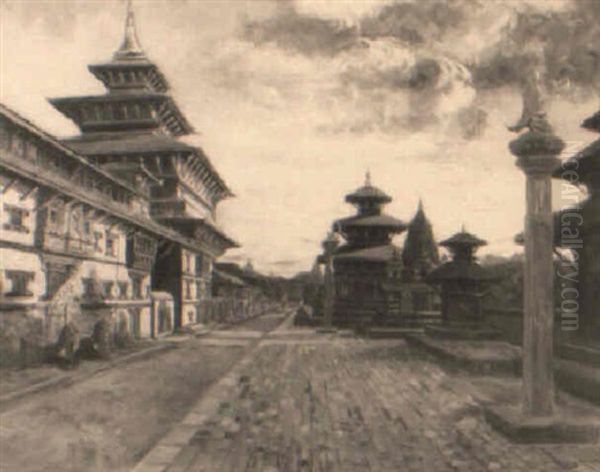 Temples At Patan, Nepal - view 1