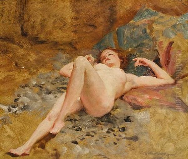 Female Nude (study) (+ Another (study); Pair) - view 1