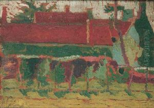 Farmyard Scene by Malcolm Drummond