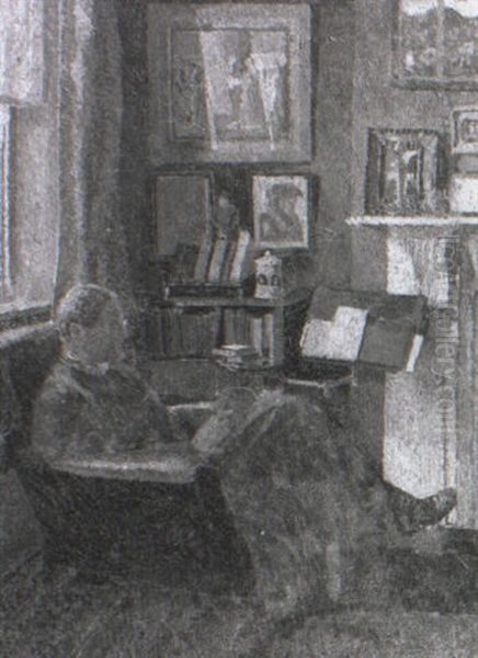 Preparing The Sunday Sermon - view 1