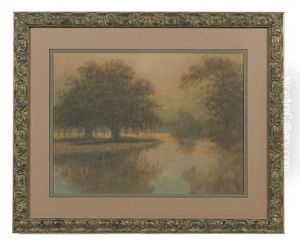 Sunset On The Bayou by Alexander John Drysdale