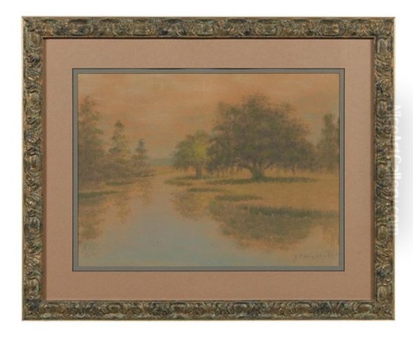 Dusk Over The Bayou - view 1
