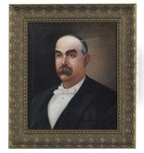 Posthumous Portrait Of James Alexander Maxwell (1849-1903) by Alexander John Drysdale