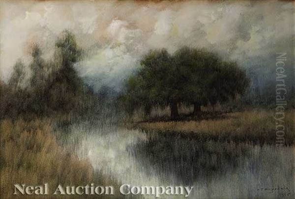 Two Live Oak Trees - view 1