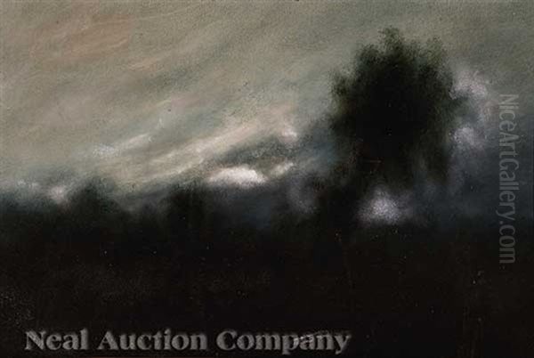 Dusk With Approaching Storm - view 1