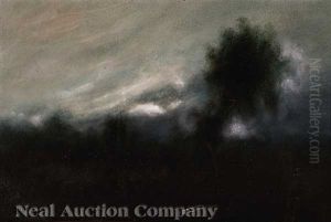 Dusk With Approaching Storm